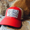 Fish Print Trucker Hat | Reel Women Who Fish