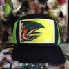 Green Trout Head Trucker Hat | Reel Women Who Fish