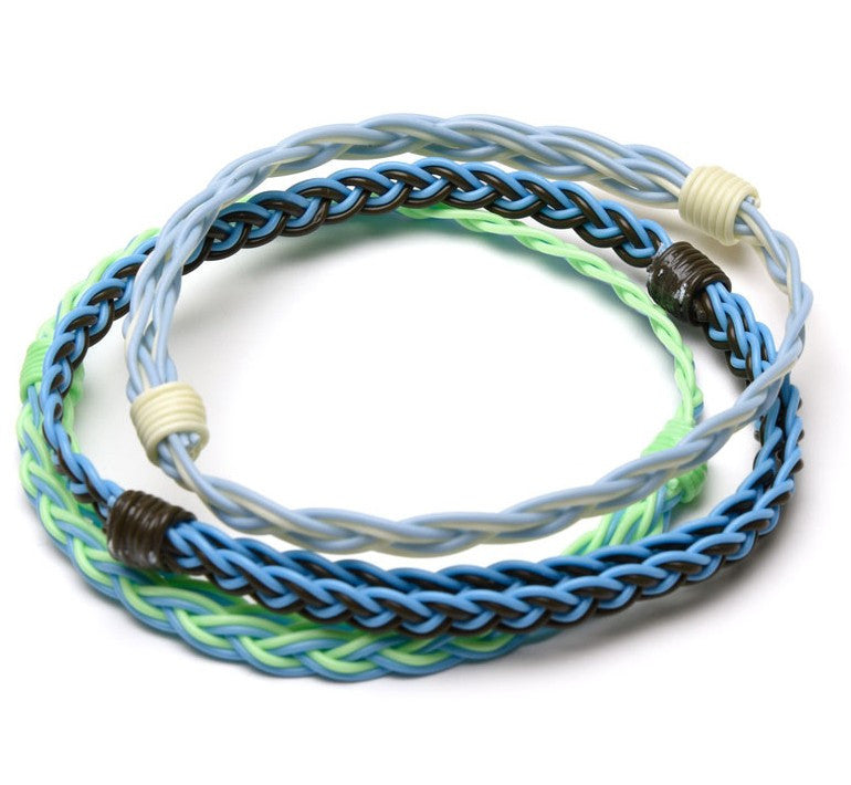 Flyvines Blue Recycled Fly Fishing Line Bracelet – Reel Women Who Fish