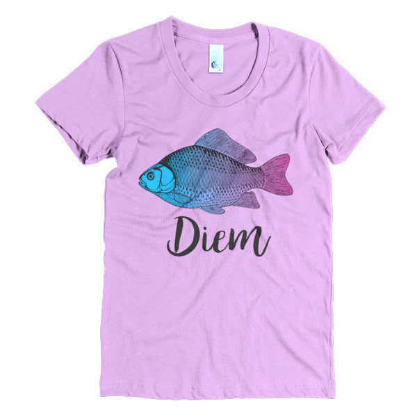 Carp Diem Women's T-Shirt - Orchid | Reel Women Who Fish