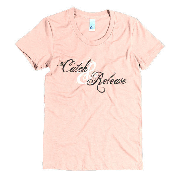 Catch & Release Women's T-Shirt - Apricot | Reel Women Who Fish