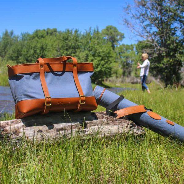 Damsel Fly Fishing DeAnne Travel Tote